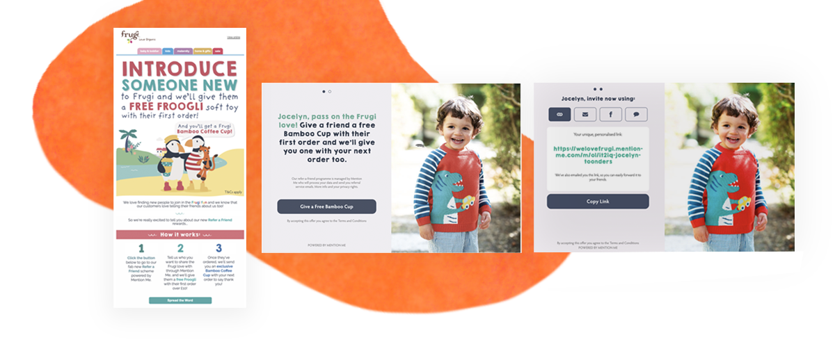 Ometria and Mention Me personalised referral campaigns