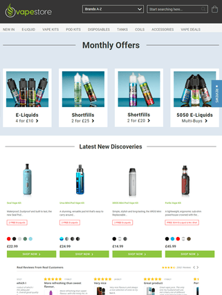 Vapouriz onsite personalization case study